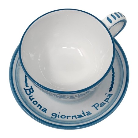 Tazza colazione Arabesco Turchese