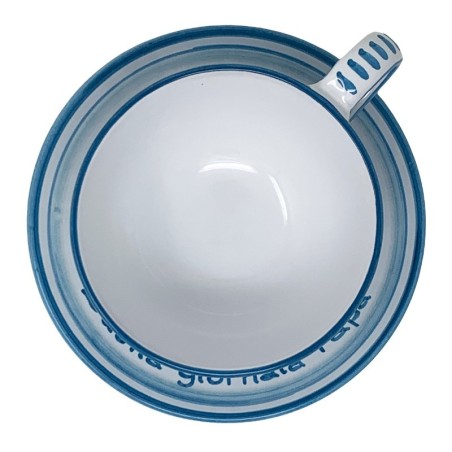 Tazza colazione Arabesco Turchese