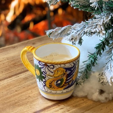Raffaellesco Mug Handcrafted Deruta Pottery