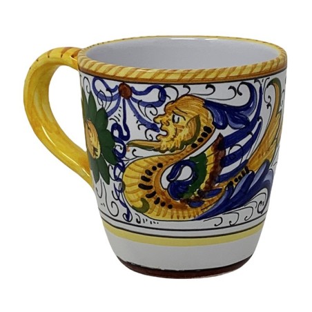 Raffaellesco Coffee Mug Italian Pottery