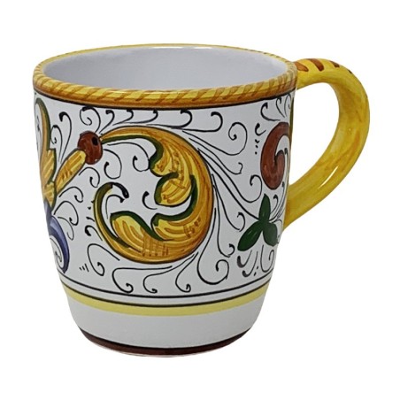 Raffaellesco Coffee Mug Italian Pottery