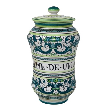 Vaso Farmacia 25cm Ricco Deruta  ceramica di deruta