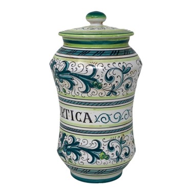 Farmacy Jar 10" Ricco Deruta Handcrafted Deruta Pottery
