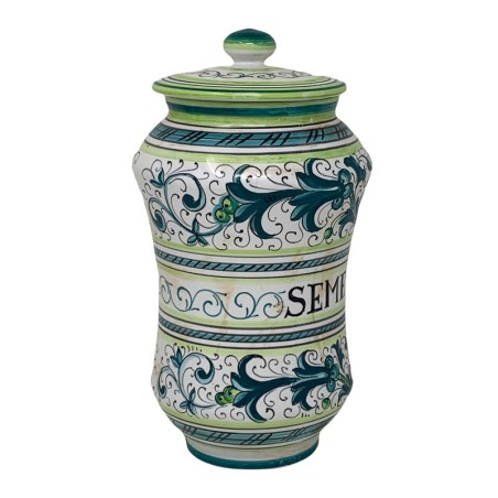 Vaso Farmacia 25cm Ricco Deruta  ceramica di deruta