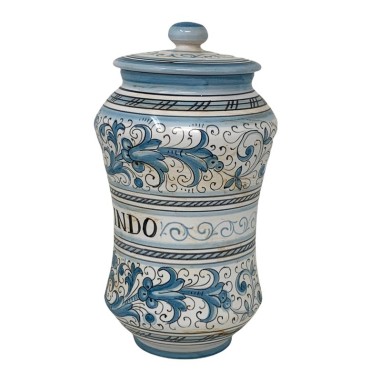 Farmacy Jar 10" Ricco Deruta Handcrafted Deruta Pottery