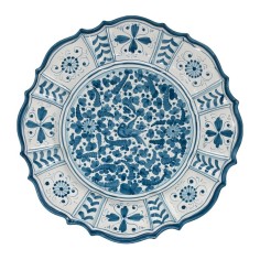Arabesco Scalloped "Gubbio" Wall Platter