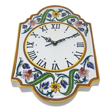 Millefiori Wall clock 15" Italian Pottery Millefiori Wall clock 15" Italian Pottery