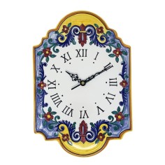 Orologio 36cm Fiori Rosa 2