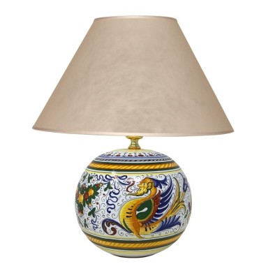 Raffaellesco Lamp 22" Italian Pottery Raffaellesco Lamp 22" Italian Pottery