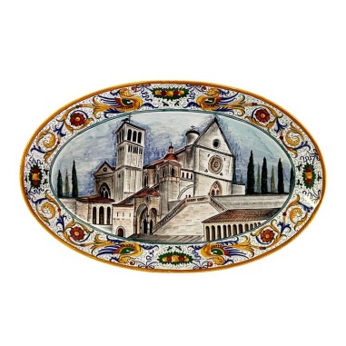 Assiette murale 62cm Raffaellesco Assisi