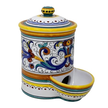 Ricco Deruta Salt Holder 7"