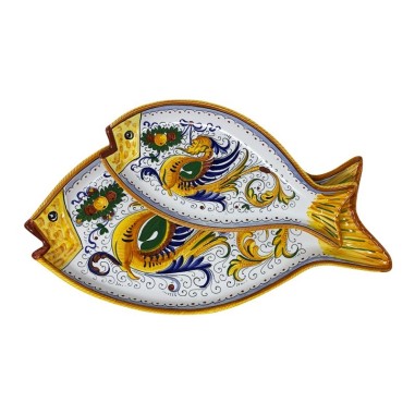 Plateau en forme de poisson Raffaellesco