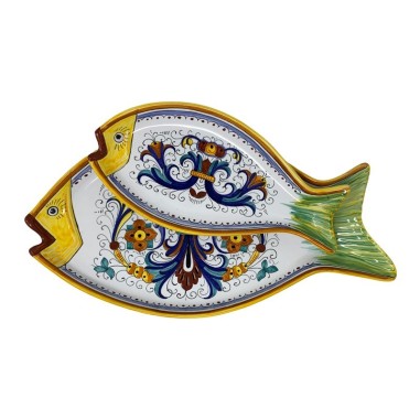 Plateau en forme de poisson Ricco Deruta