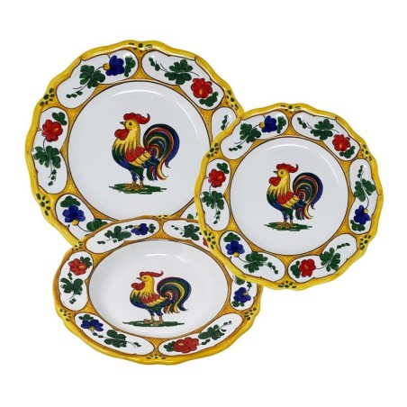 Service d’assiettes Country