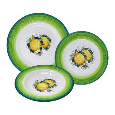 Service d’assiettes Capri