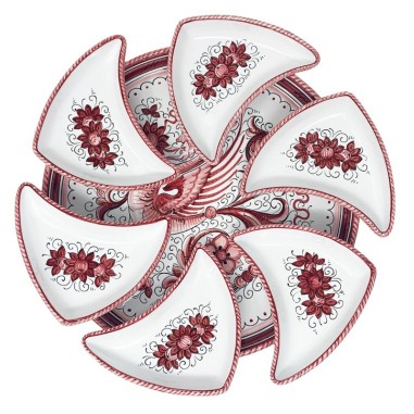 Antipastiera sole 40cm Raffaellesco
