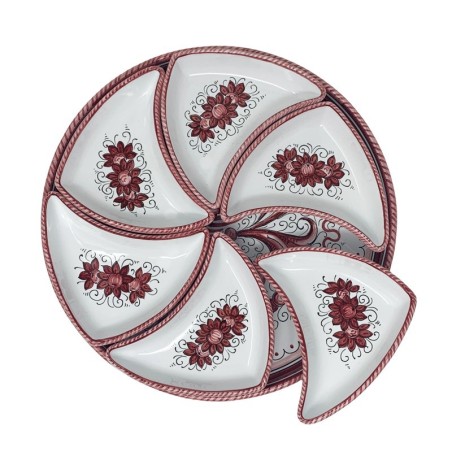 Raffaellesco 16" Snack Trays Sun Italian Pottery