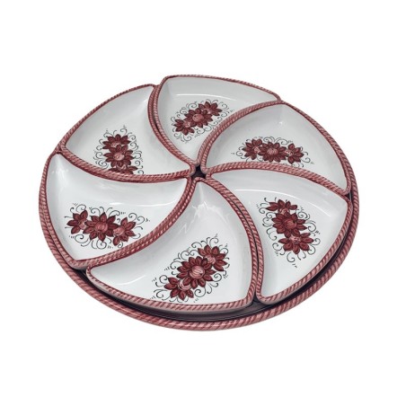 Raffaellesco 16" Snack Trays Sun Italian Pottery