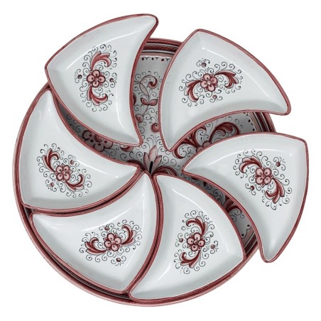 Antipastiera sole 40cm Ricco Deruta