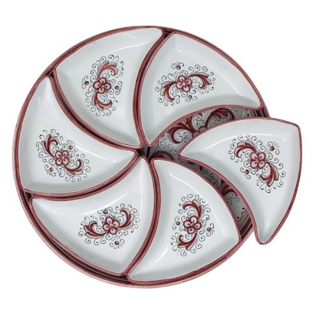 Ricco Deruta 16" Snack Trays Sun Italian Pottery