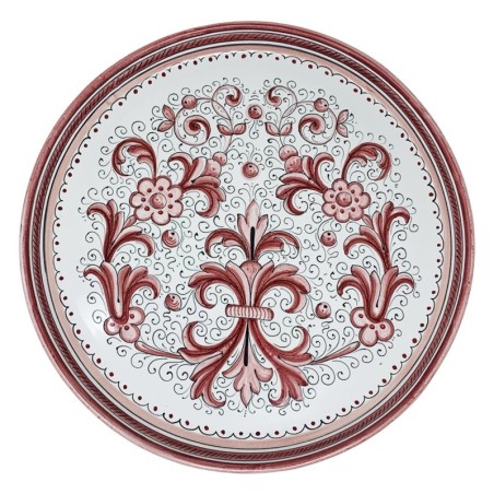 Plat à hors-d’oeuvre Soleil - Diamètre : 40cm Ricco Deruta Céramique artisanale italienne originale de Deruta
