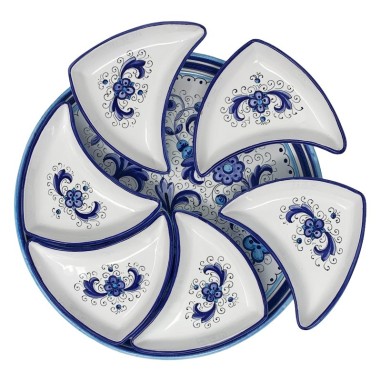 Plat à hors-d’oeuvre Soleil - Diamètre : 40cm Ricco Deruta