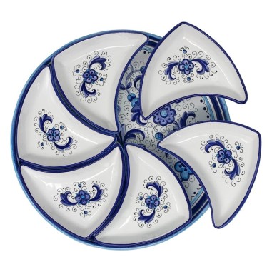 Antipastiera sole 40cm Ricco Deruta