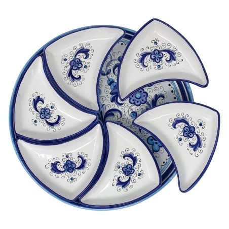 Antipastiera sole 40cm Ricco Deruta