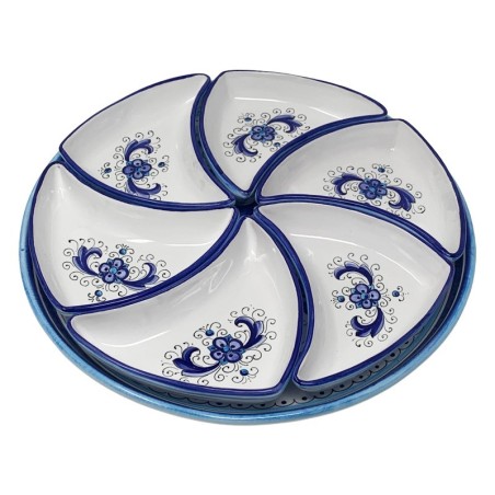 Plat à hors-d’oeuvre Soleil - Diamètre : 40cm Ricco Deruta