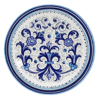 Ricco Deruta 16" Snack Trays Sun Handcrafted Deruta Pottery