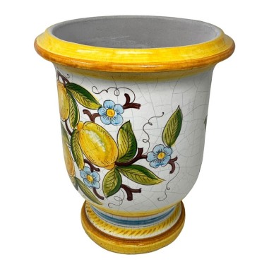 Vaso Anduze Taormina Italian Pottery