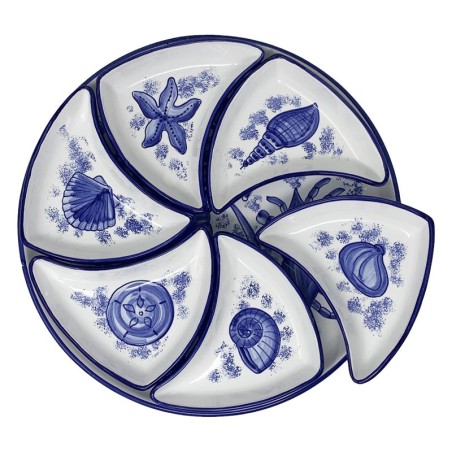 Antipastiera sole 40cm Vita di Mare