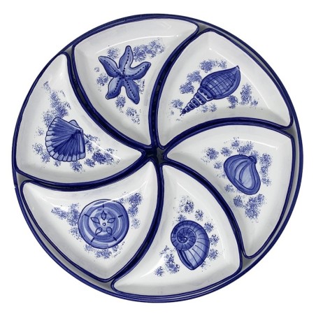 Plat à hors-d’oeuvre Soleil - Diamètre : 40cm Vie Marine