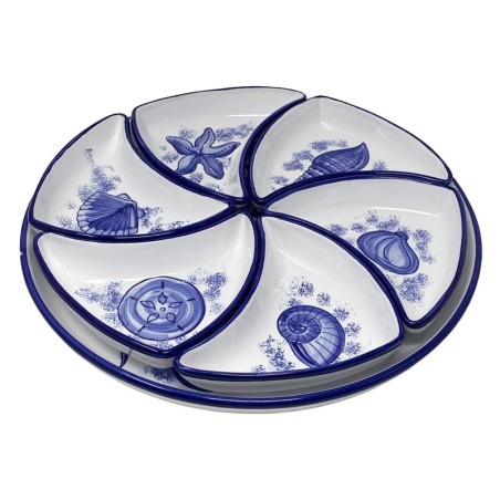 Antipastiera sole 40cm Vita di Mare