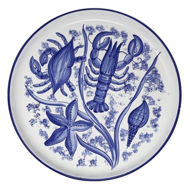 Plat à hors-d’oeuvre Soleil - Diamètre : 40cm Vie Marine