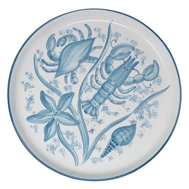 Antipastiera sole 40cm Vita di Mare