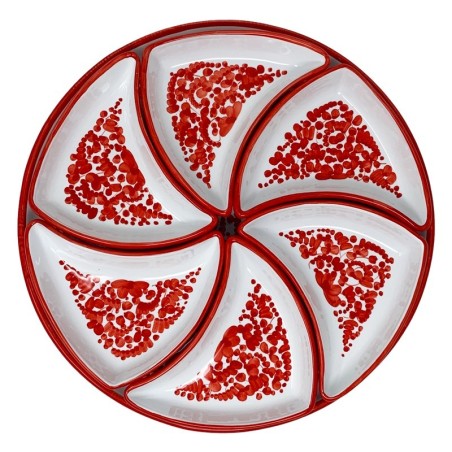 Arabesco 16" Snack Trays Sun Italian Pottery