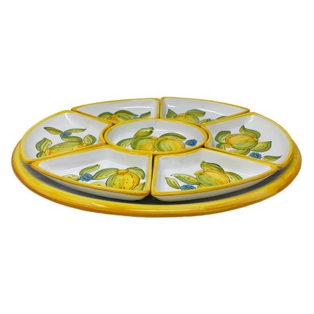Antipastiera ovale 50cm Taormina