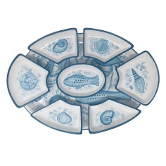 Piatto Dolce 30cm Vita di Mare