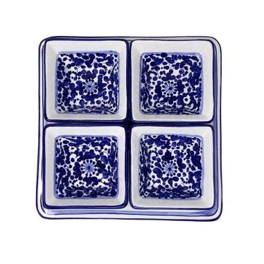 Arabesco 10" Oriental Snack Trays Sun