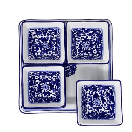 Arabesco 10" Oriental Snack Trays Sun