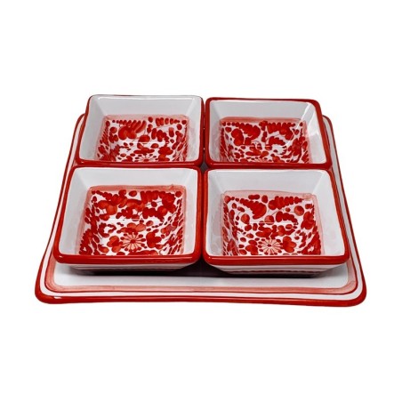 Arabesco 10" Oriental Snack Trays Sun