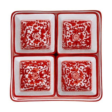 Arabesco 10" Oriental Snack Trays Sun