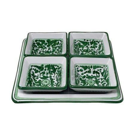 Arabesco 10" Oriental Snack Trays Sun