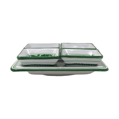 Arabesco 10" Oriental Snack Trays Sun