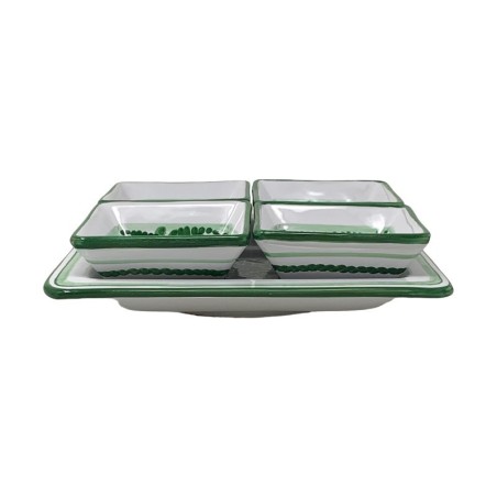Arabesco 10" Oriental Snack Trays Sun