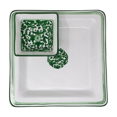 Arabesco 10" Oriental Snack Trays Sun