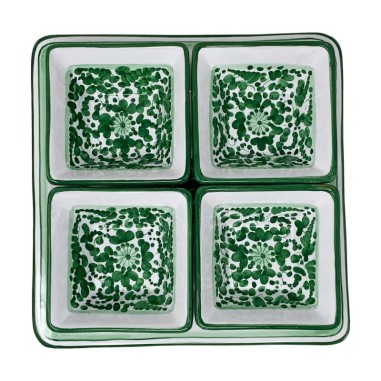 Arabesco 10" Oriental Snack Trays Sun