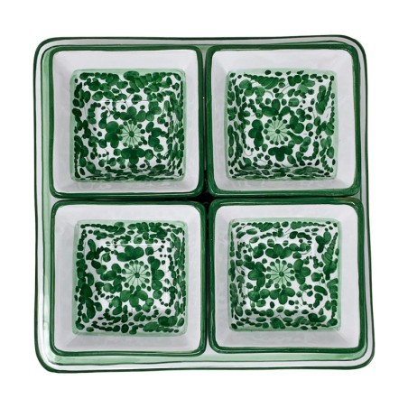 Arabesco 10" Oriental Snack Trays Sun