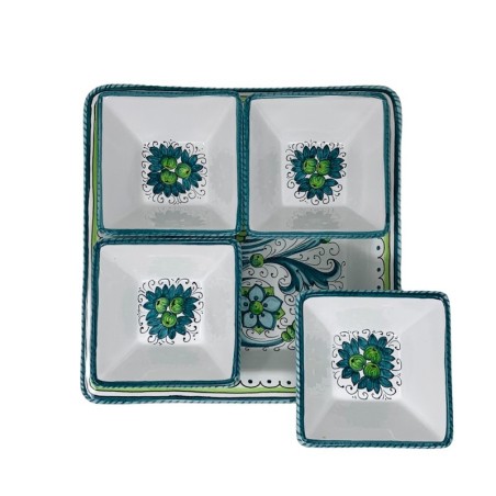 Raffaellesco 10" Oriental Snack Trays Sun
